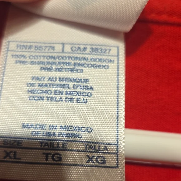 Retro 2000's Toronto Raptors Red Unisex Long Sleeve Tee (XL) - Picture 3 of 4